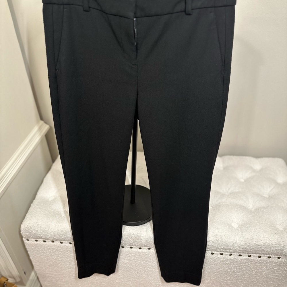 J. Crew Black “Cameron” Straight Leg Women's Pants